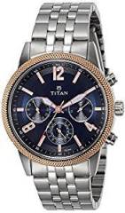 Titan Neo Analog Blue Dial Men's Watch 1734KM01