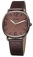 A R Sales Analogue Brown Dial Unisex Watch EYKI COFFEE01