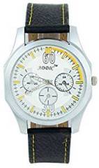 Addic Solid Analog White Color Dial Analog Men Watch