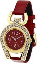 Dice Analogue Red Dial Women's Watch Supg M019 5251