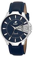 Espoir Analogue Blue Dial Men's & Boy's Watch Es874120