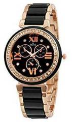 SWISSTYLE Analogue Black Dial Women's Watch SS LR703 BLK CH