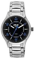 Helix Aviator Analog Black Dial Men's Watch TI003HG0600