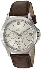 Titan Analog Silver Dial Men's Watch 1698SL01