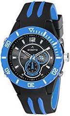 Aveiro Analog Multi Colour Dial Men's Watch AV128DMLTBLKBLU_1