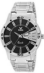 Fogg Analog Black Dial Men's Watch 2034 BK