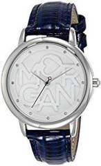 Morgan Analog White Dial Women's Watch M1234U