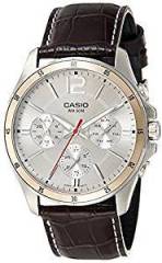 Casio Enticer Chronograph White Dial Men's Watch MTP 1374L 7AVDF