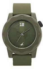 Fastrack Analog Green Dial Unisex Watch 38022PP01