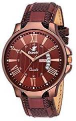 Espoir Analog Brown Dial Men's Watch LS5098 2