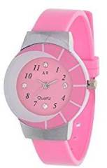 A R Sales Analog Pink Dial Women's Watch AR0024