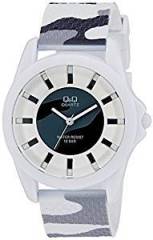 Q&Q Analog Multi Colour Dial Unisex Watch VR42J017Y