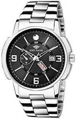 Eddy Hager Black Day and Date Men's Watch EH 226 BK