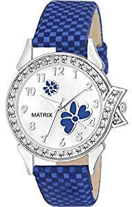 Matrix Analog Blue Dial Women's & Girls Watch WN 14