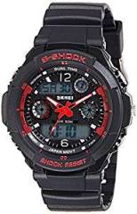 Skmei Analog Digital Multi Colour Dial Unisex Watch 0931BBR