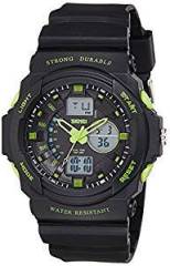 Skmei Analog Digital Multi Colour Dial Unisex Watch 0955BBGR