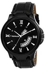 Redux Black Dial Day and Date Men's Watch RWS0228S