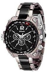 Mikado Analogue Black Dial Men's Watch RS2