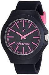 Fastrack Analog Black Dial Unisex Watch 38004PP05CJ