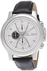 Maxima Chronograph White Dial Men's Watch 27713LMGI