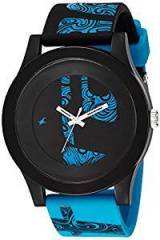 Fastrack Analog Black Dial Unisex Watch 38025PP05