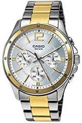 Casio Enticer Analog White Dial Men's Watch MTP 1374SG 7AVDF A954