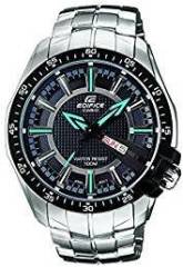 Casio Edifice Analog Black Dial Men's Watch EF 130D 1A2VDF ED417