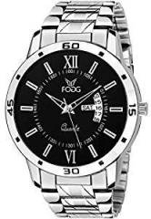 Fogg Analog Black Day and Date Men's Watch 2047 BK