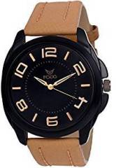 Fogg Analog Black Dial Men's Watch 1121 BK