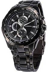 Curren Analogue Black Dial Men's Watch Cur007