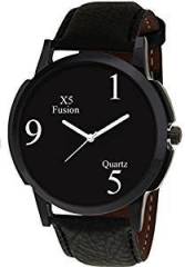 X5 Fusion Analogue Black Dial Men's Watch B159 BK CASE