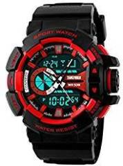 Skmei Analog Digital Black Dial Men's Watch 1117 Red