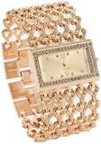 18K Gold Plated Quartz Movement Analogue Gold Dial Women Watches & Girls Watch