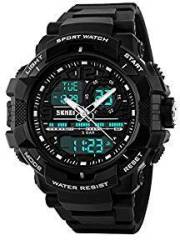 SKMEI Analog Digital White Dial Men's Watch 1164 Black