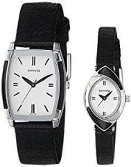 Sonata Analog White Dial Unisex Watch 70808069SL01