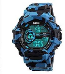 Addic Multifunction Military Blue Digital Sports Watch For Men's & Boys