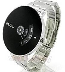 VILAM Analogue Turntable Silver And Black Dial Men's Watch ANisuhi876