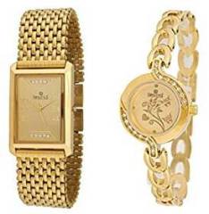 Swisstyle Analogue Gold Dial Unisex Watch SS 1194GLD 1403GLD