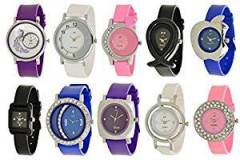 A R Sales Analogue Multicolor Dial Women's Watch Ar 1+3+4+6+7+9+10+11+12+15