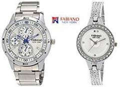 Fabiano New York Analogue White Dial Unisex Watch FNY2024