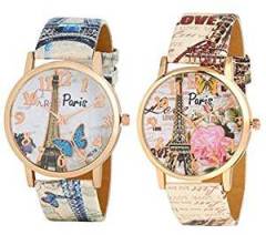 Krupa Enterprise Analogue Multicolor Women's Watch Combo 20203