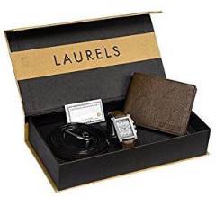 Laurels Analogue Silver Dial Men's Watch Imp 201 Fos 02