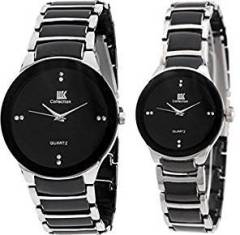 Iik Collection Analogue Black Dial Unisex Watch IIK021M 1001W