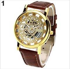 EVANA Unisex Watch Watches Gold hollow N__