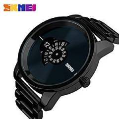 Skmei Analog Black Dial Unisex Watch 1171Blk