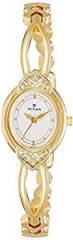 Titan Karishma Analog White Dial Women's Watch NE2468YM04