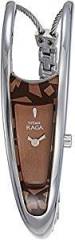 Titan Analog Brown Dial Women's Watch 2352SM02