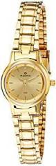 Maxima Analog Gold Dial Unisex Watch 26790CMLY