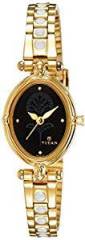 Titan Analogue Black Dial Women Watch