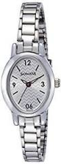 Sonata Analog Off White Dial Women's Watch 8100SM03